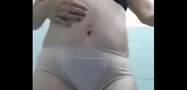  Abuela gorda vagina en interior ropa